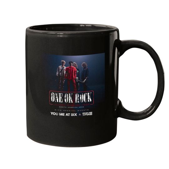 Discover One Ok Rock North America 2022 Tour Mugs
