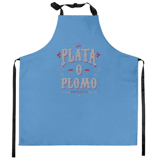 Discover Colombian deal - Plata O Plomo - Kitchen Aprons