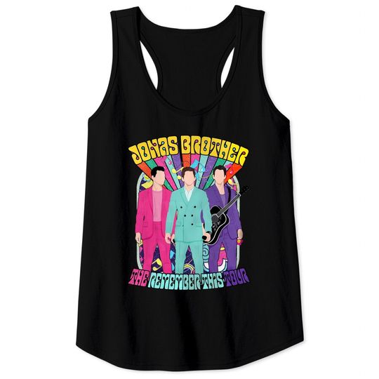Discover Jonas Brother Tank Tops - Vintage 90s Style Tank Tops