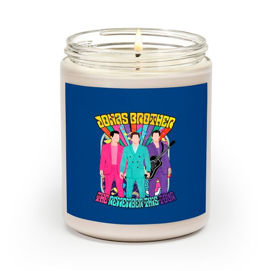 Discover Jonas Brother Scented Candles - Vintage 90s Style Scented Candles