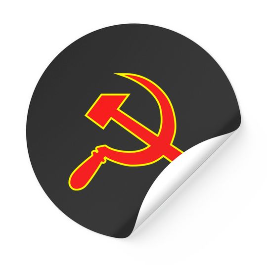 Discover Hammer & Sickle Stickers
