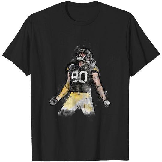 Discover TJ Watt Sketch Art - Tj Watt - T-Shirt