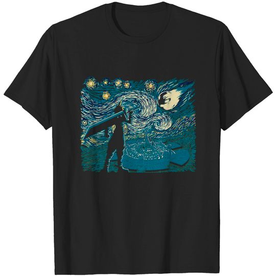 Discover Starry Fantasy - Final Fantasy 7 - T-Shirt