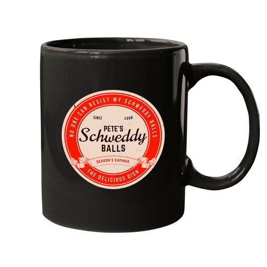 Discover Pete's Schweddy Balls - vintage logo - Schweddy Balls - Mugs