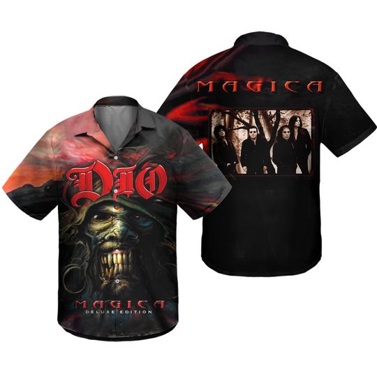 Discover Dio Band The Last in Line 2022 Tour Concert Hawaiian Shirt