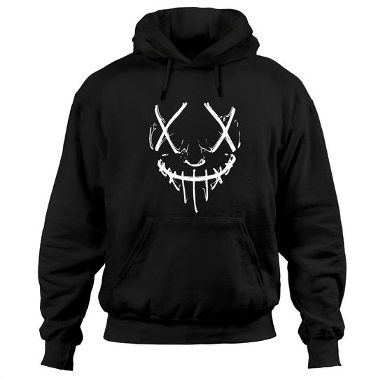 Discover Horror face with purge optics Hoodies