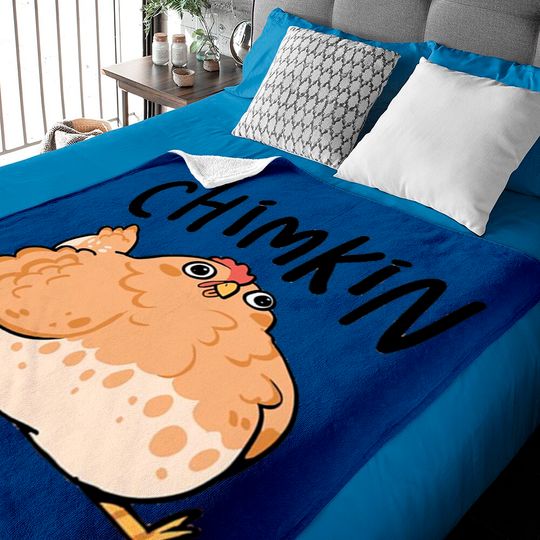 Discover CHIMKIN DERPY CHICKEN Baby Blankets