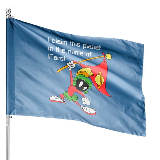 Discover MARVIN THE MARTIAN™ Claiming Planet House Flags