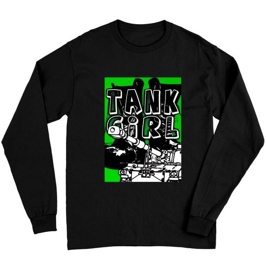 Discover Tank Girl Exclusive Edition  Long Sleeves Meme Gift Shirt Aesthetic Gamer Cult Movie