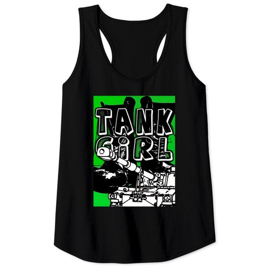 Discover Tank Girl Exclusive Edition  Tank Tops Meme Gift Shirt Aesthetic Gamer Cult Movie