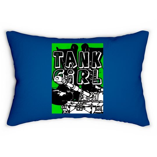 Discover Tank Girl Exclusive Edition Lumbar Pillows Meme Gift Lumbar Pillow Aesthetic Gamer Cult Movie