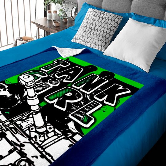Discover Tank Girl Exclusive Edition Baby Blankets Meme Gift Baby Blanket Aesthetic Gamer Cult Movie