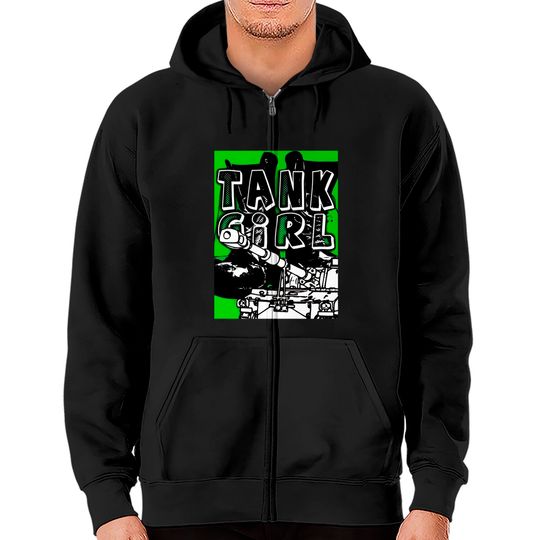 Discover Tank Girl Exclusive Edition  Zip Hoodies Meme Gift Shirt Aesthetic Gamer Cult Movie