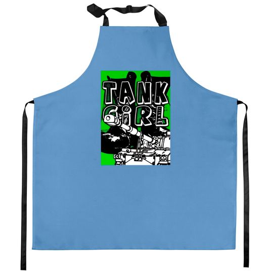 Discover Tank Girl Exclusive Edition Kitchen Aprons Meme Gift Kitchen Apron Aesthetic Gamer Cult Movie