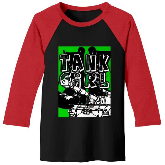 Discover Tank Girl Exclusive Edition  Baseball Tees Meme Gift Shirt Aesthetic Gamer Cult Movie