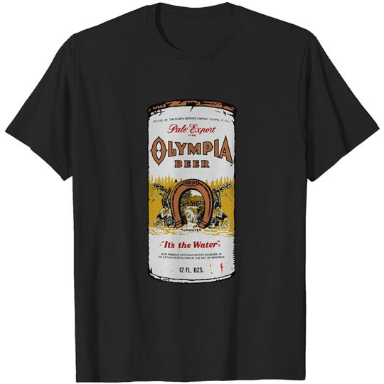 Discover olympia beer as worn by kurt cobain - Kurt Cobain - T-Shirt