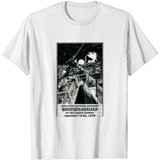 Discover Bruce Springsteen Capitol Theater poster - Bruce Springsteen - T-Shirt
