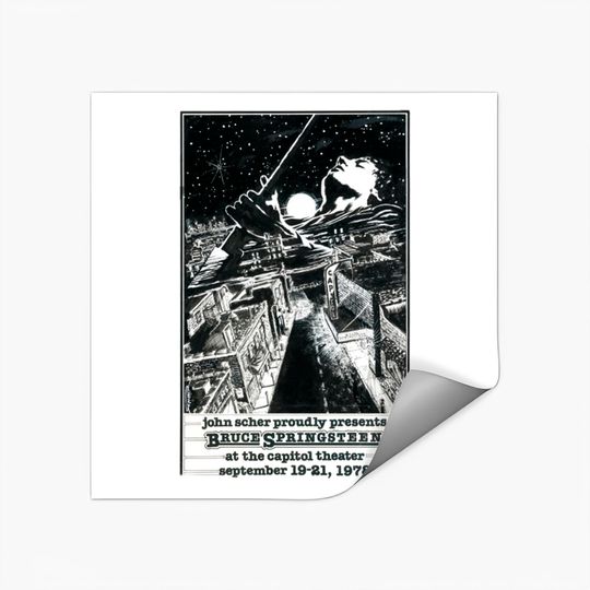 Discover Bruce Springsteen Capitol Theater poster - Bruce Springsteen - Stickers