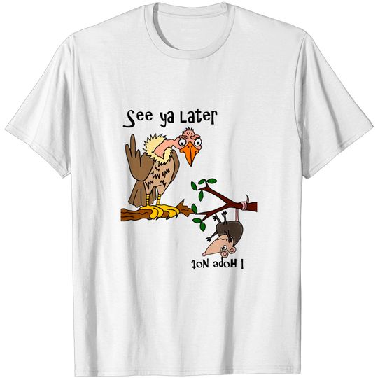 Discover Cute Buzzard and Possum Satire - Buzzard - T-Shirt