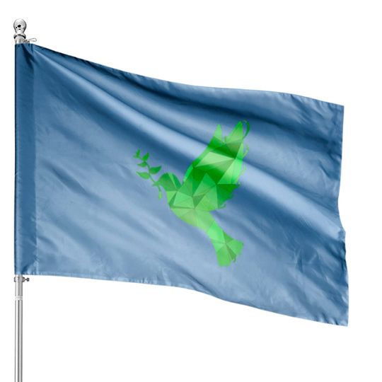 Discover Dove of Peace House Flags