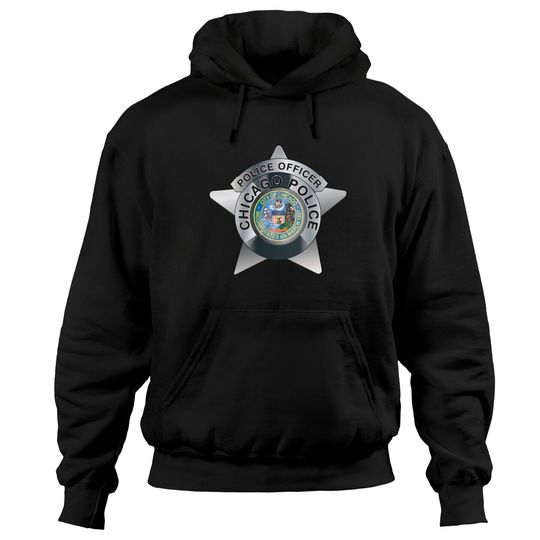 Discover Chicago Pollice badge - Chicago Police - Hoodies