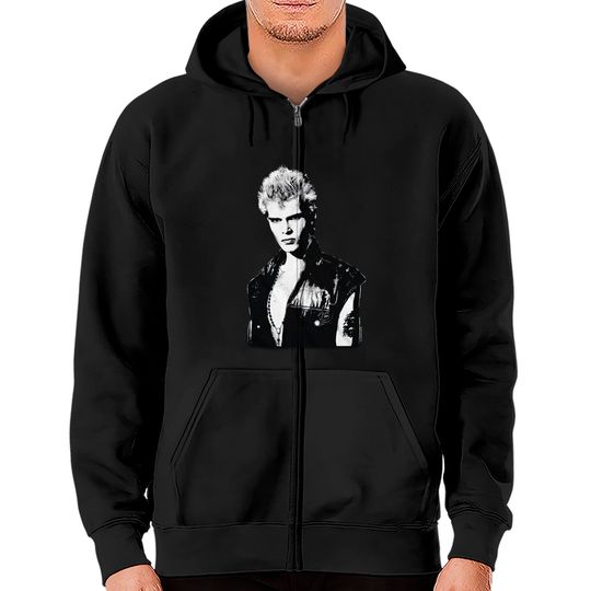 Discover Billy Idol Zip Hoodies