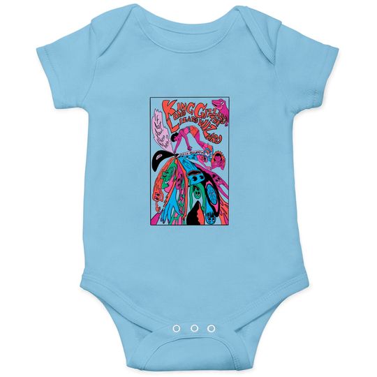 Discover King Gizzard and the Lizard wizard vintage Onesies