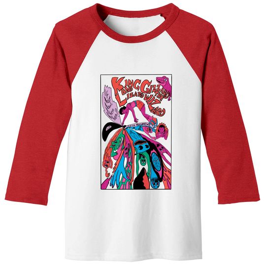 Discover King Gizzard and the Lizard wizard vintage Baseball Tees