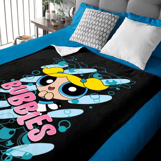 Discover CN The Powerpuff Girls Bubbles Moves Baby Blankets Baby Blankets