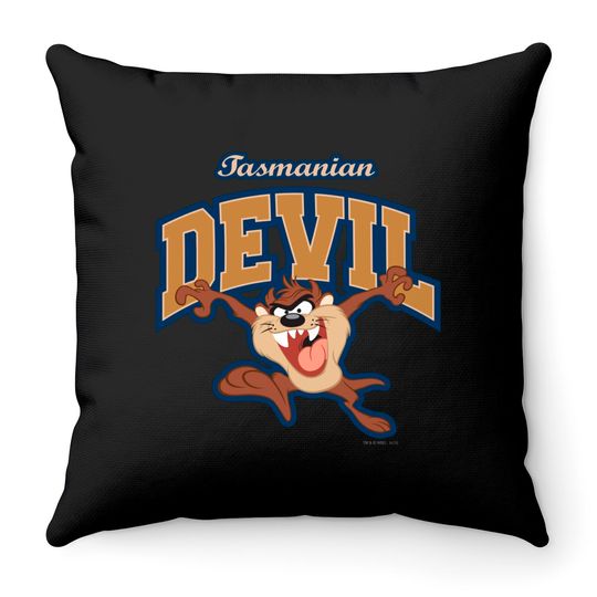 Discover TAZ™ Tasmanian Devil Patch Throw Pillows