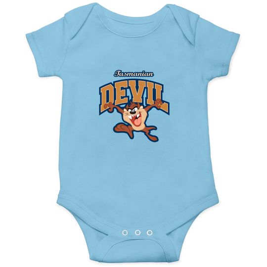 Discover TAZ™ Tasmanian Devil Patch Onesies