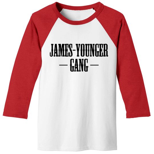 Discover James-Younger Gang Baseball Tees