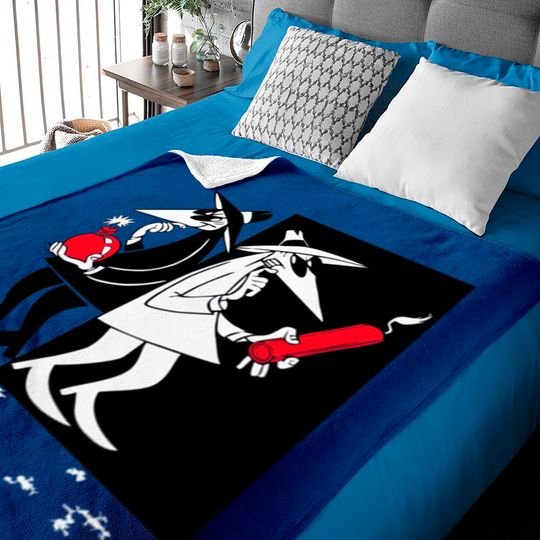Discover Spy Vs Spy Mad Baby Blankets