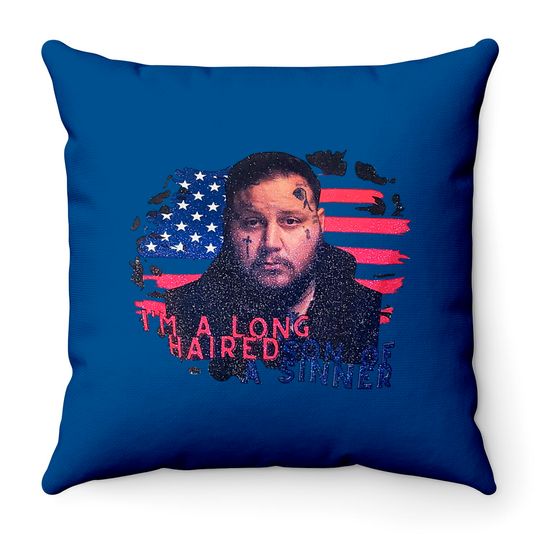 Discover Jelly Roll Throw Pillow for Concert Enthusiasts