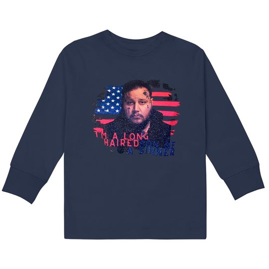 Discover Jelly Roll Kids Long Sleeve T-Shirt for Young Concert Enthusiasts