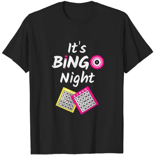 Discover Womens Bingo It'S Bingo Night T-shirt