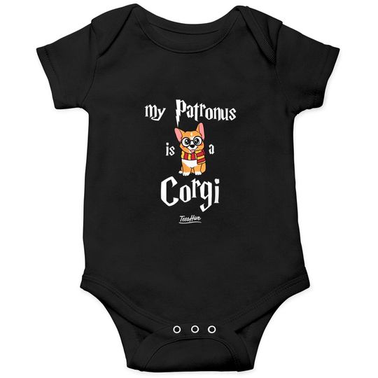 Discover My Patronus Is A Corgi Funny Corgi Novelty Cute C Onesies