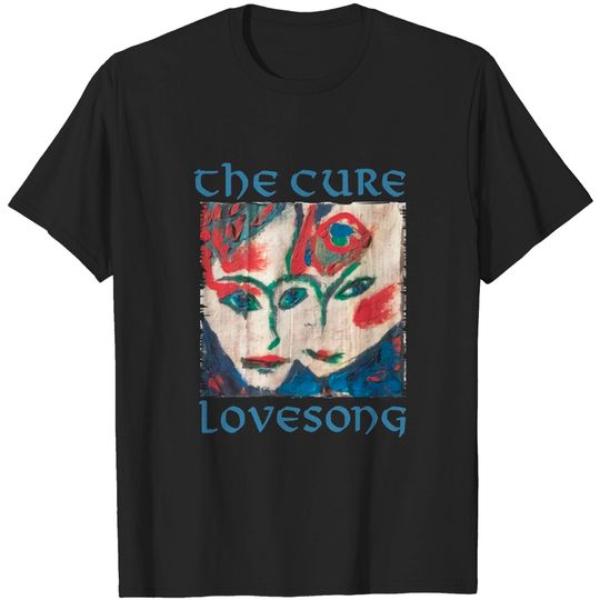 Discover The Cure T-Shirts Lovesong The Cure Vintage T-Shirts English Rock Band