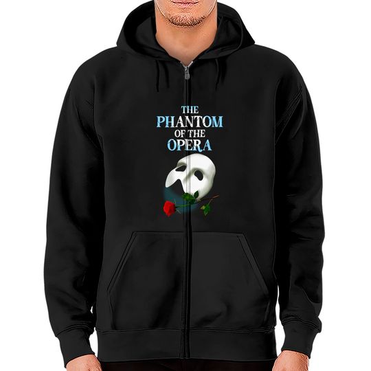 Discover The Phantom of the Opera Zip Hoodies