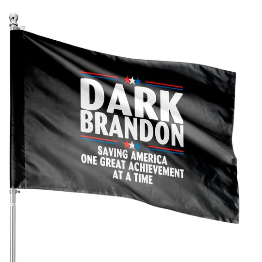 Discover Dark Brandon Classic House Flags