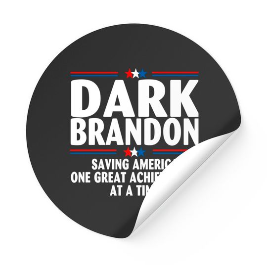 Discover Dark Brandon Classic Stickers