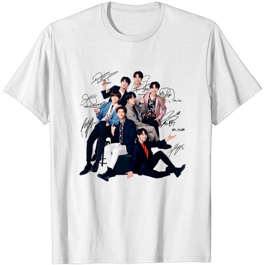 Discover BTS Group Shirt - Fan Apparel