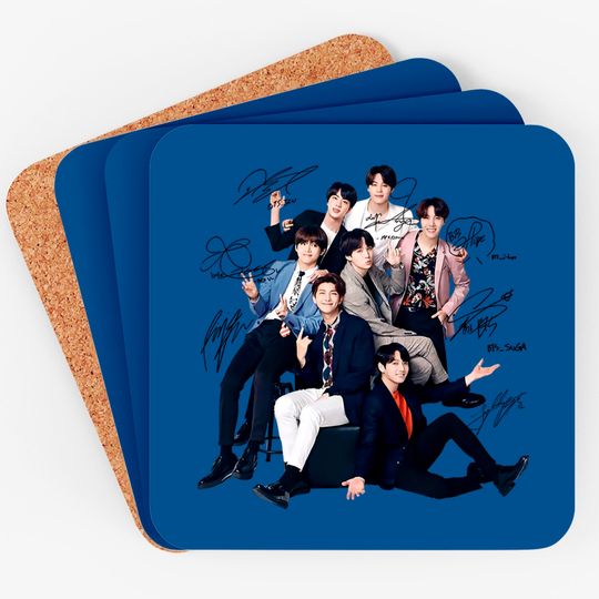 Discover BTS Group Coasters - Iconic Design