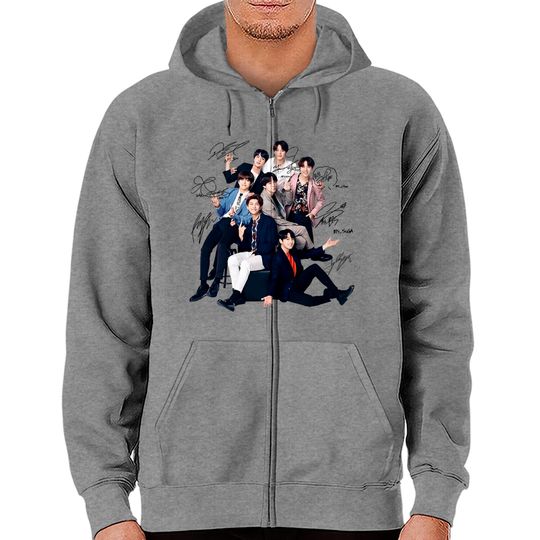 Discover BTS Zip Hoodies - Trendy Outerwear