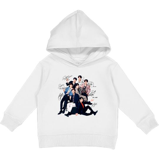 Discover BTS Kids Pullover Hoodies - Cozy Fashion