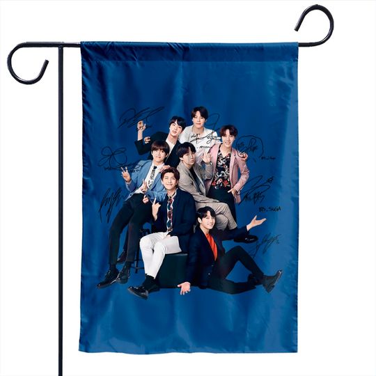 Discover BTS Garden Flags - Colorful Outdoor Decor