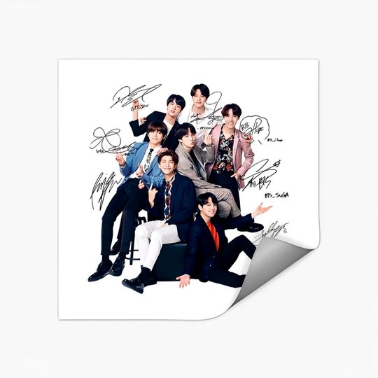 Discover BTS Stickers - Fun Decorations