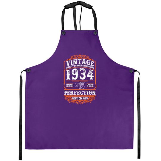 Discover Vintage 1934 Perfection Mostly OEM Parts Aprons