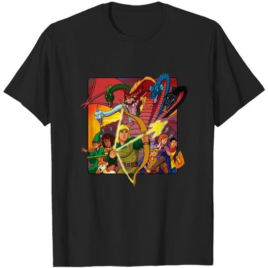 Discover Dungeons and Dragons Cartoon - Dungeons And Dragons - T-Shirt