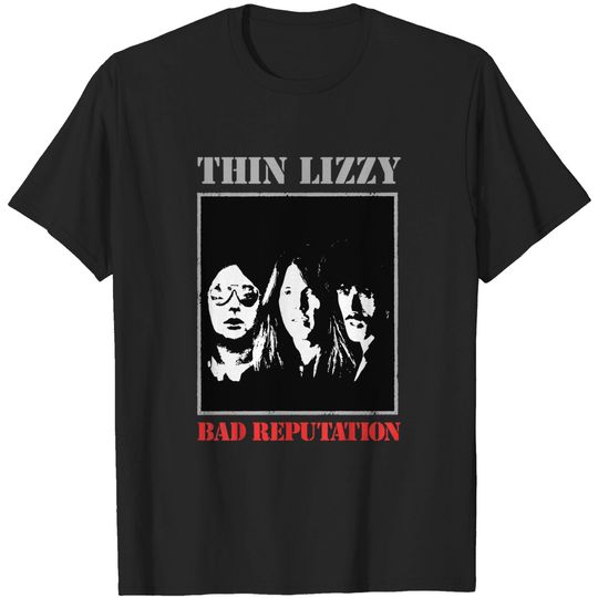 Discover Thin Lizzy Unisex Tee: Bad Reputation